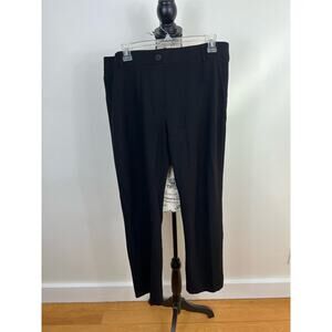 Set of 2 Plus size Betabrand high waisted black legging dress pants